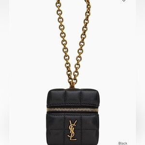 Yves Saint Laurent Cassandre Matelasse Carre Mini Cube in Lambskin